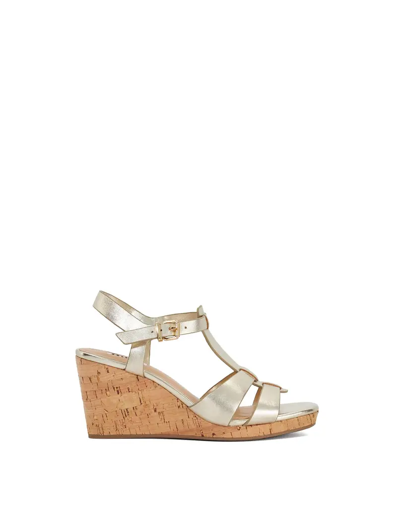 Kastro Heeled Sandals Gold 1