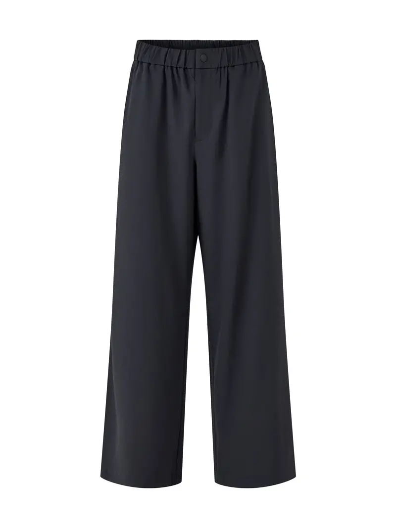 Kayson Wide Leg Trousers Black 1