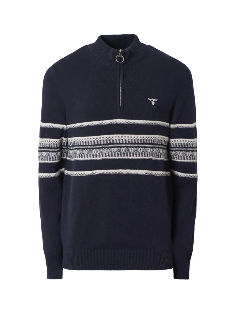 Kepwick Half Zip Jumper Navy 1