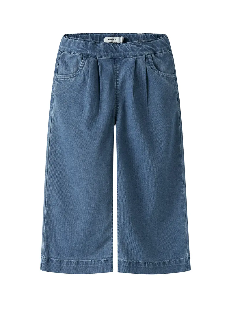 Kids’ Bella Wide Pull-On Jeans Blue 1