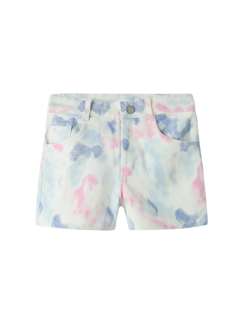 Kids' Printed Denim Shorts 1