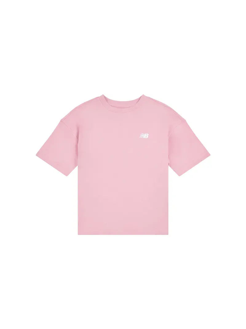 Kids' Small Logo Jersey T-Shirt Pink 1