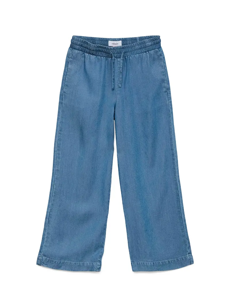 Kids' Tencel™ Loose Denim Trousers Blue 1