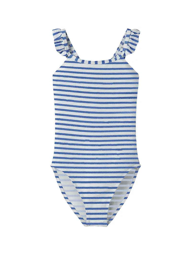 Kids’ Zip Swimsuit Blue 1