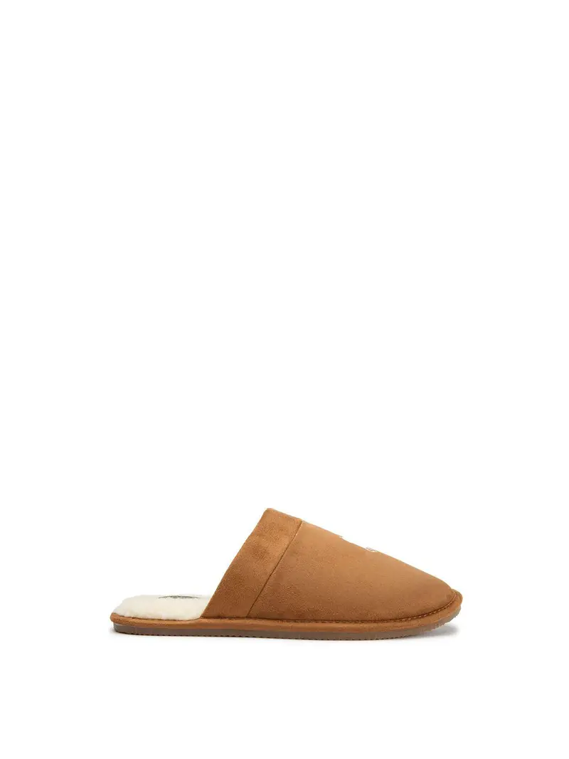 Klarence Slippers Tan Brown 1