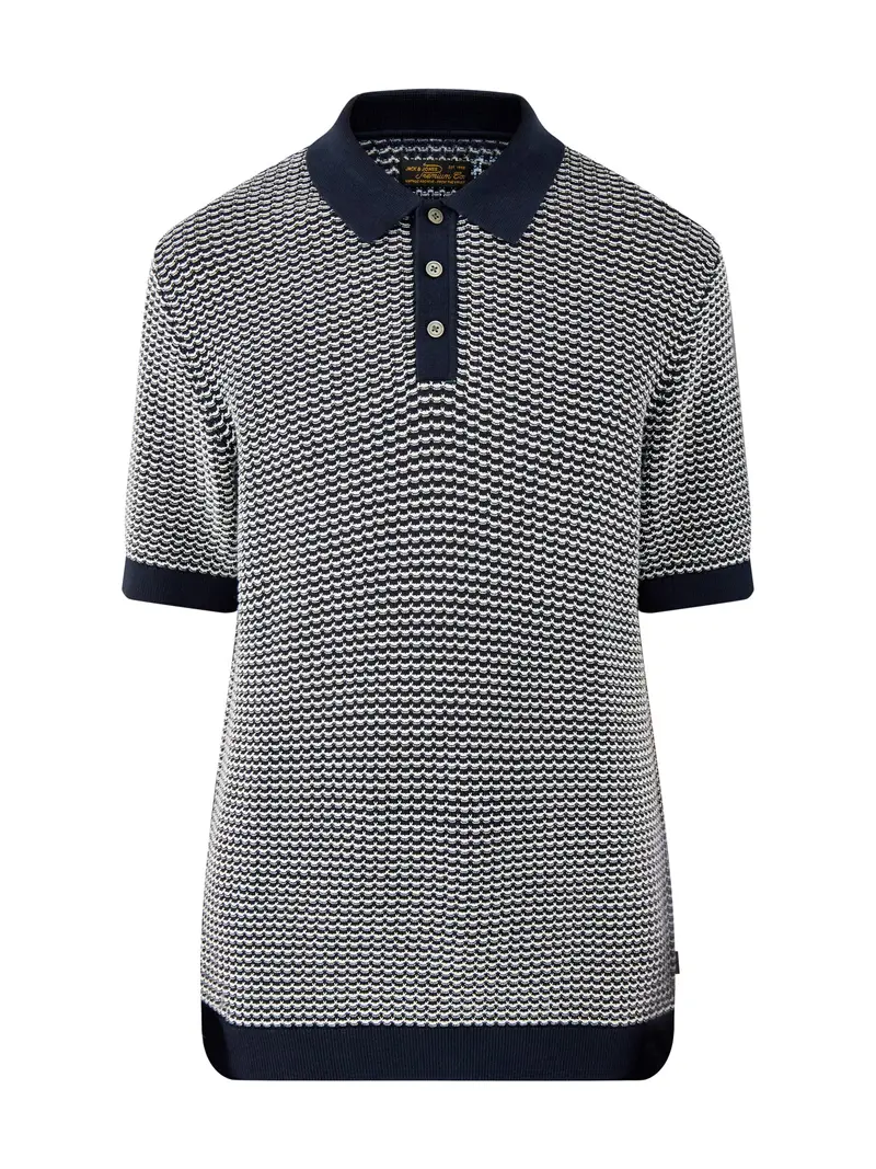 Knitted Polo Shirt Multi 1