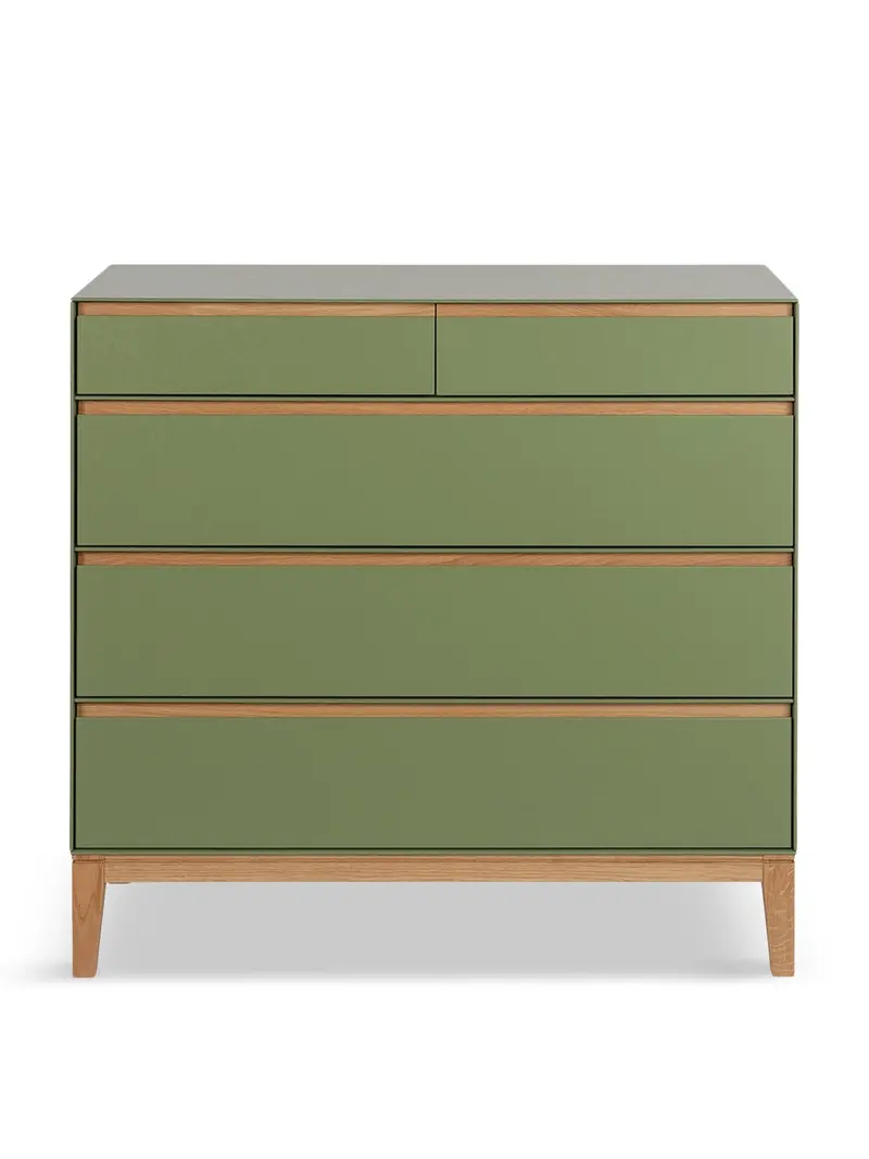 Lars 5 Drawer Dresser Olive And Oak 1