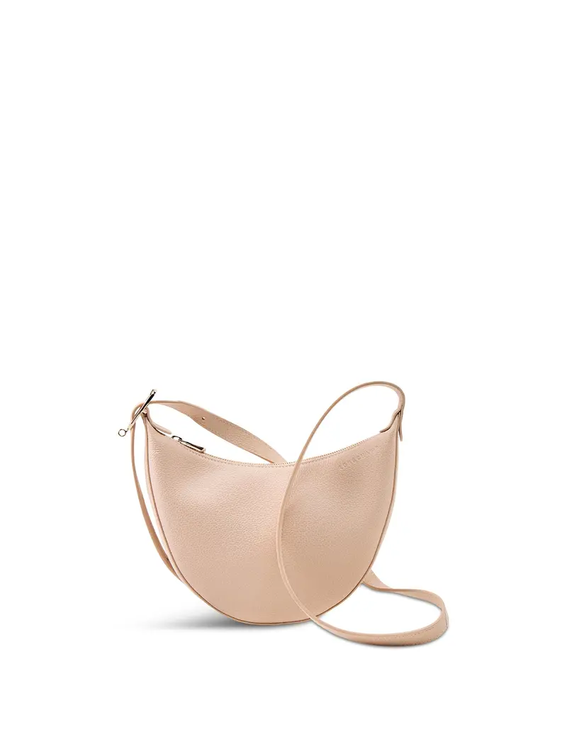 Le Foulonné Small Leather Crossbody Bag Cream 1