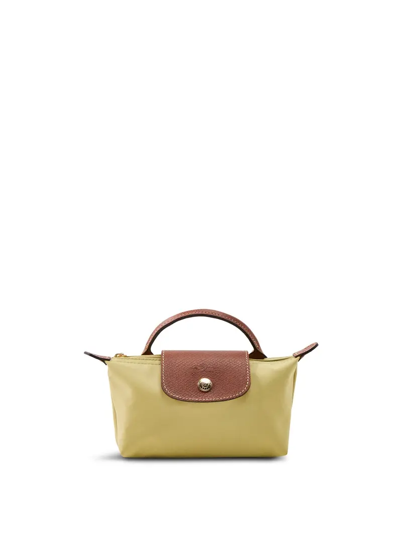 Le Pliage Classic Nylon Pouch Pistachio 1