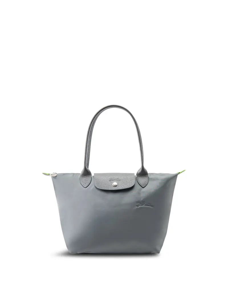 Le Pliage Green Medium Nylon Tote Bag Graphite 1