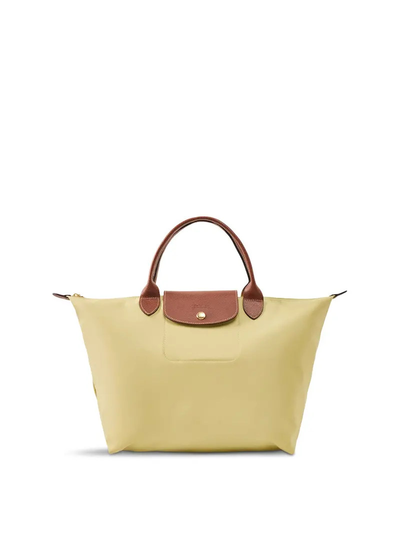 Le Pliage Medium Nylon Handbag Pistachio 1