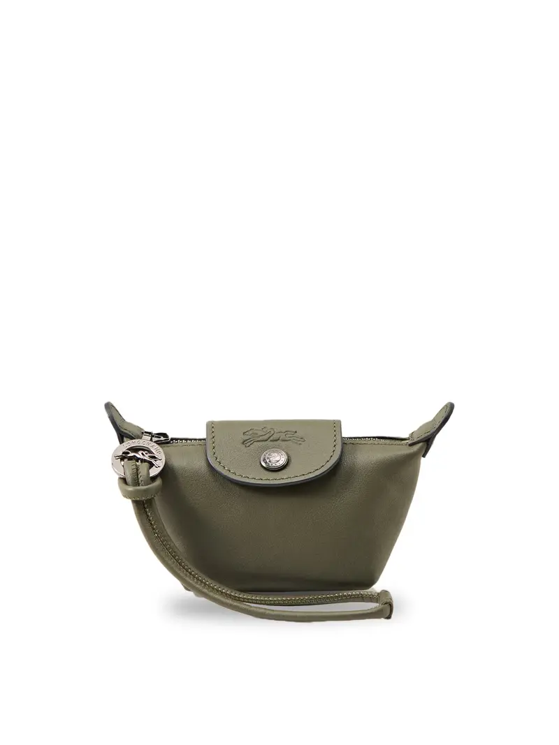 Le Pliage Xtra Leather Coin Purse Fir 1