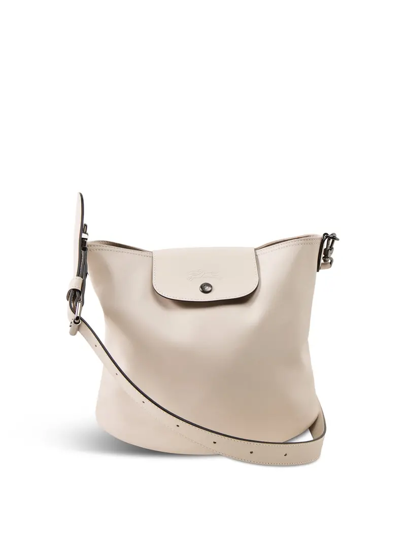 Le Pliage Xtra Medium Leather Shoulder Bag Paper 1