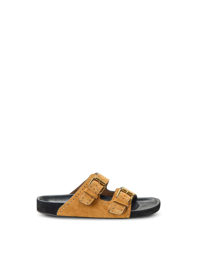 Lennyo Sandals Chestnut 1