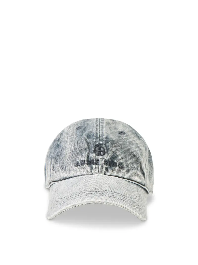 Leopard Print Baseball Cap Grey 1