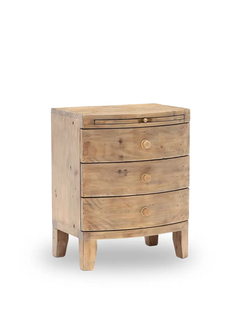 Lewes Bedside Cabinet Neutral 1