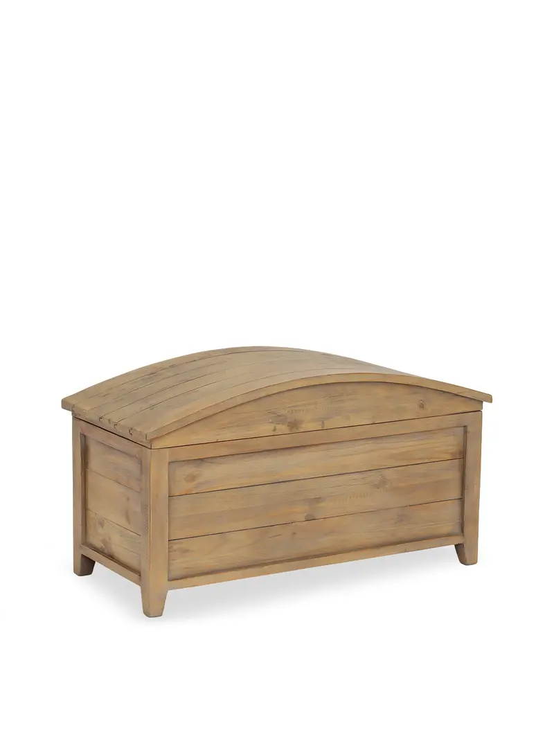 Lewes Reclaimed Wood Blanket Box 1