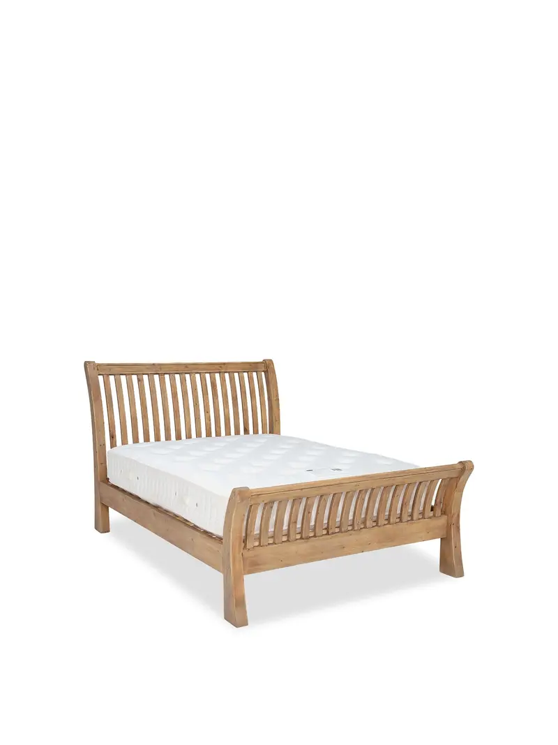 Lewes Reclaimed Wood Super King Bed Frame 1
