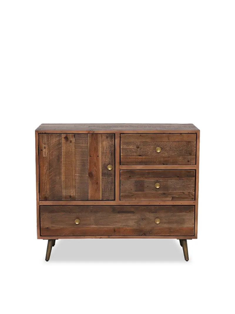Lewes Reclaimed Wood Wardrobe 1