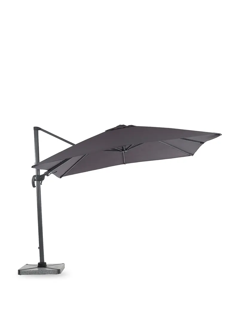 Lichfield Cantilever Garden Parasol Grey 1
