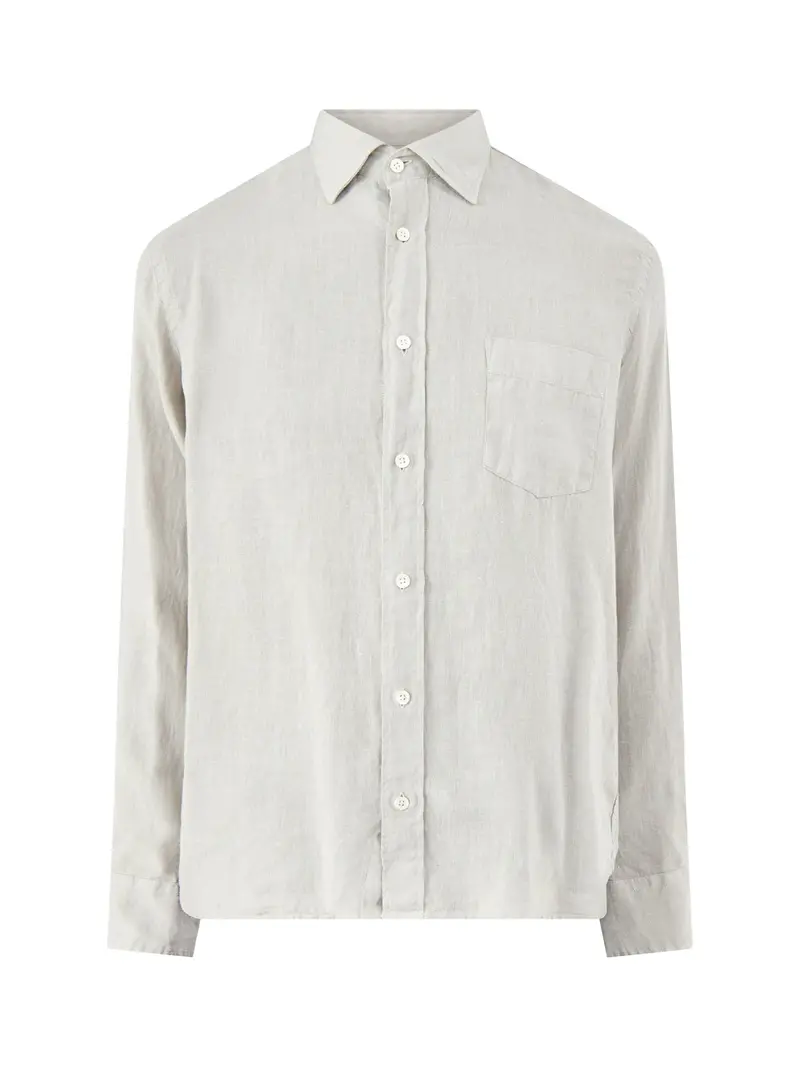 Linen Shirt Stone 1