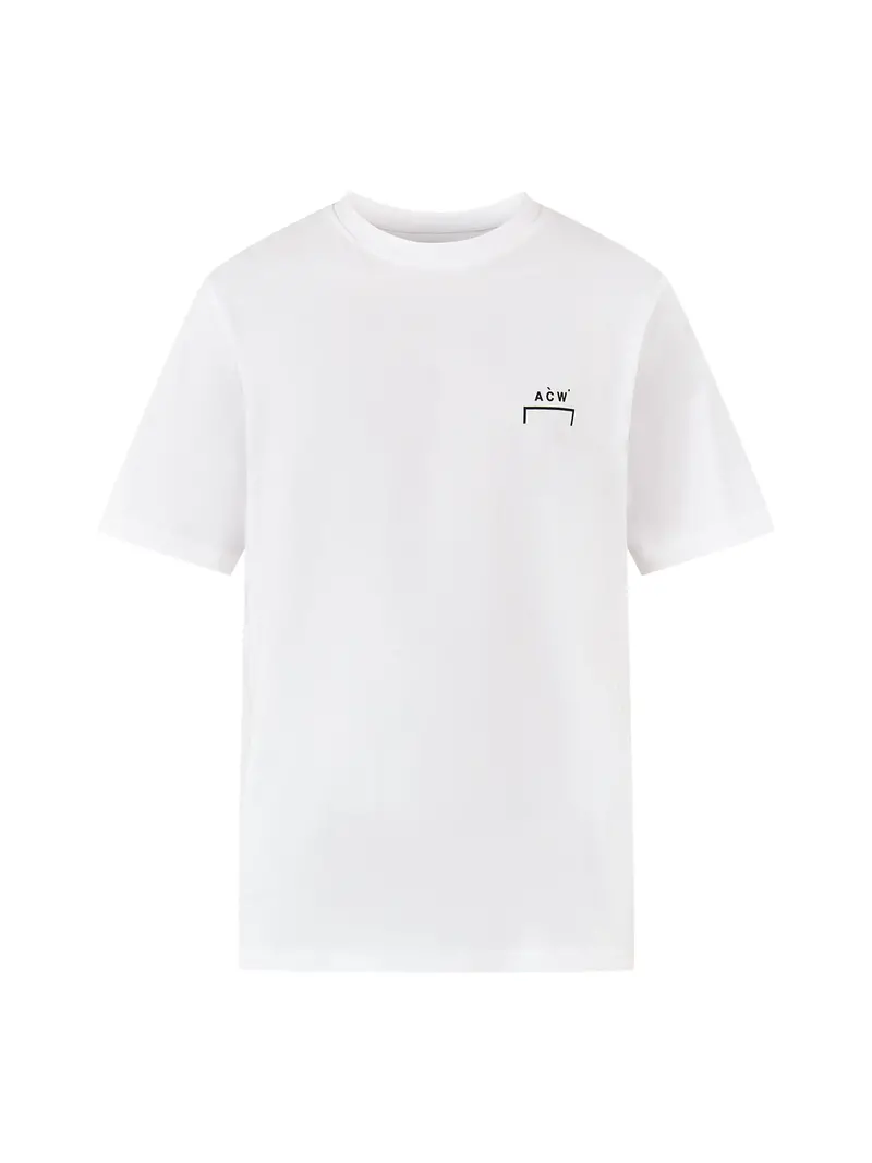Logo Cotton T-Shirt White 1