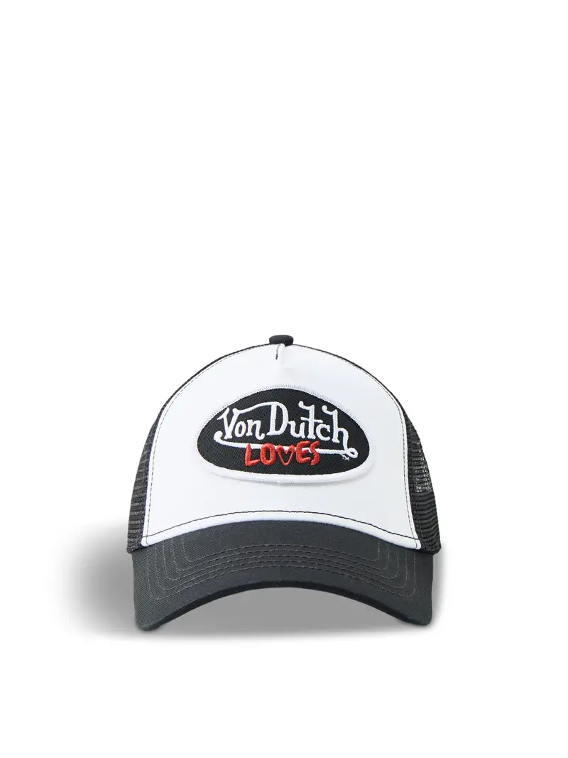 Love Collection Cap Black White 1