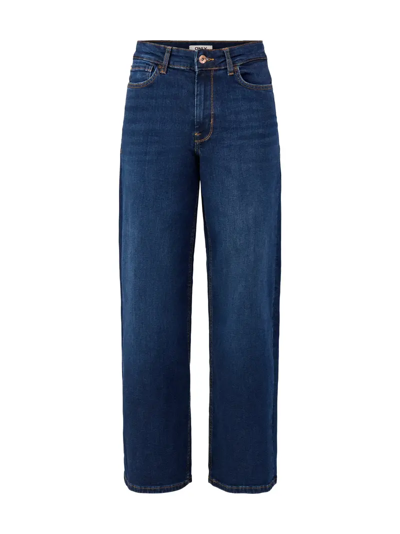 Madison High Waist Wide Leg Jeans Blue 1