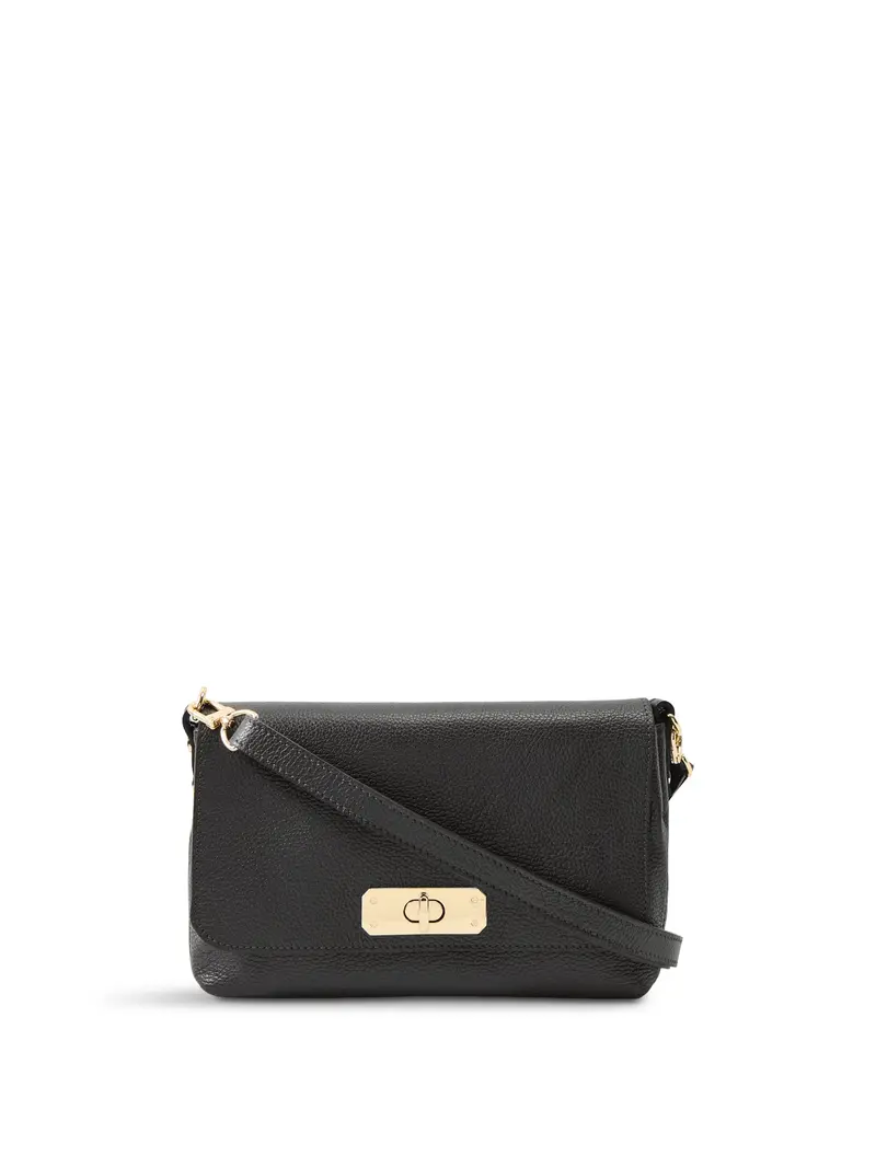 Maisie Maxi Leather Bag Black 1