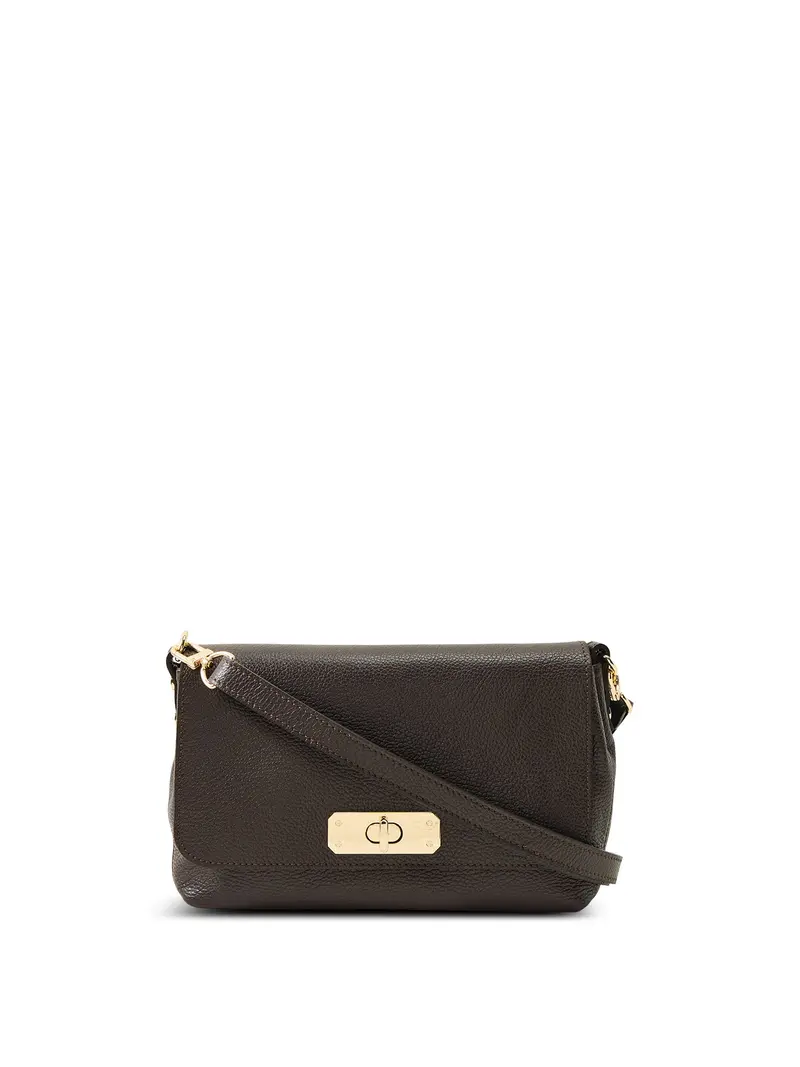 Maisie Maxi Leather Bag Brown 1