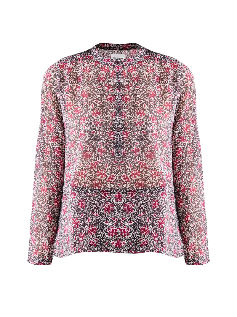 Maria Blouse Crushed Berry 1