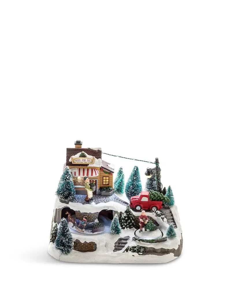 Mechanical Christmas Shop Scene 1