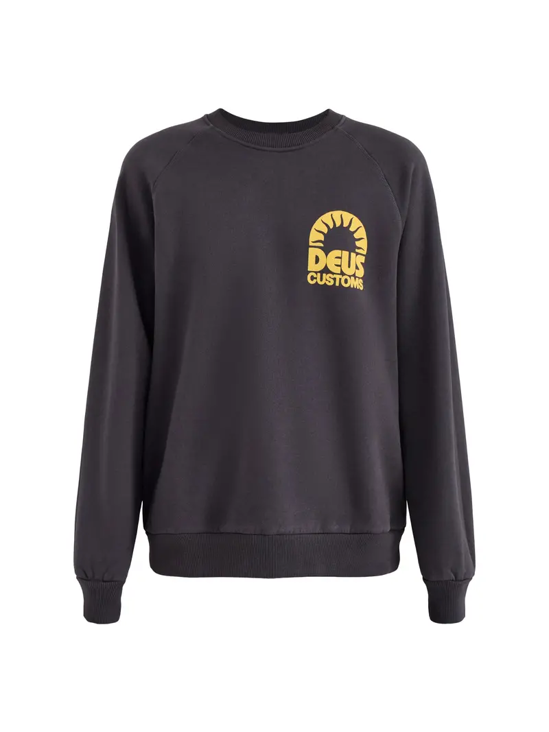 Melodies Crew Sweatshirt Grey 1