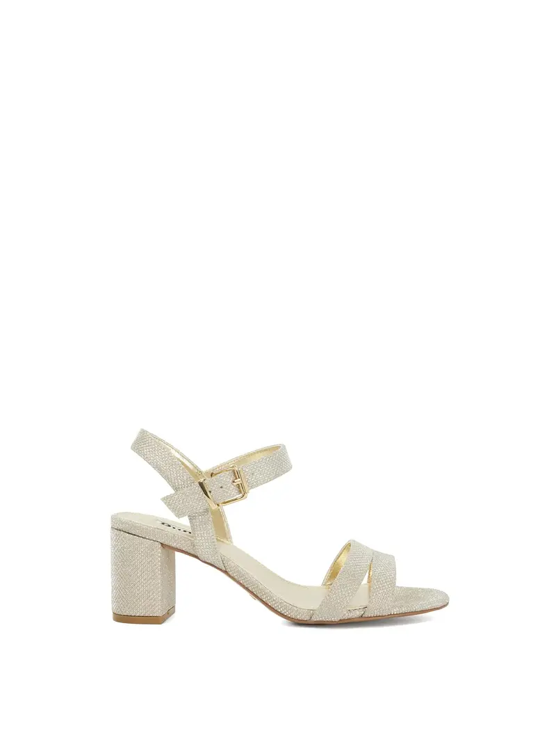 Merisa Embellished Sandals Gold 1