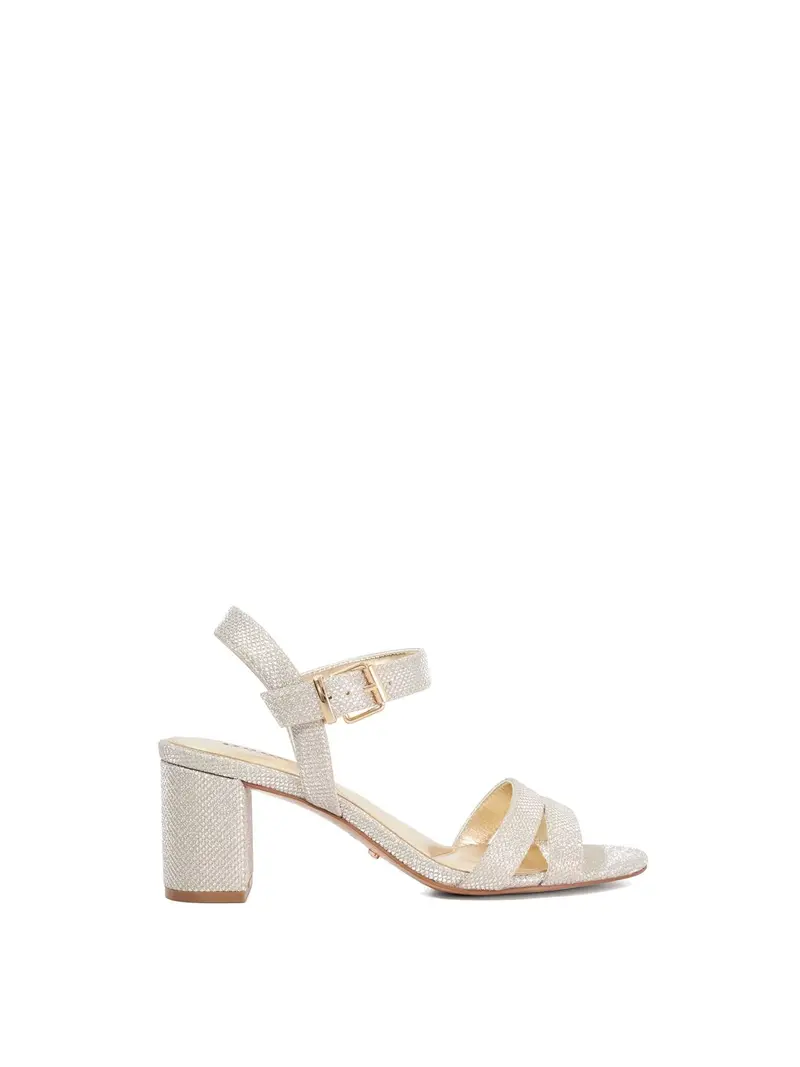 Merisa Embellished Sandals Gold 1