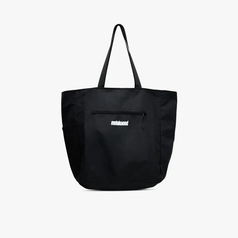 Metalwood Pocketable Tote / Black 1