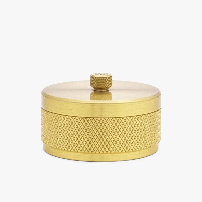 Mister Green Lidded Tray / Brass 1