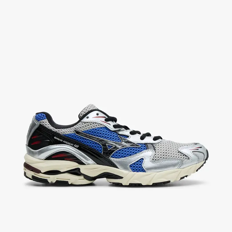Mizuno Wave Rider 10 Sport Harbor Mist / Black - Dazzling Blue 1
