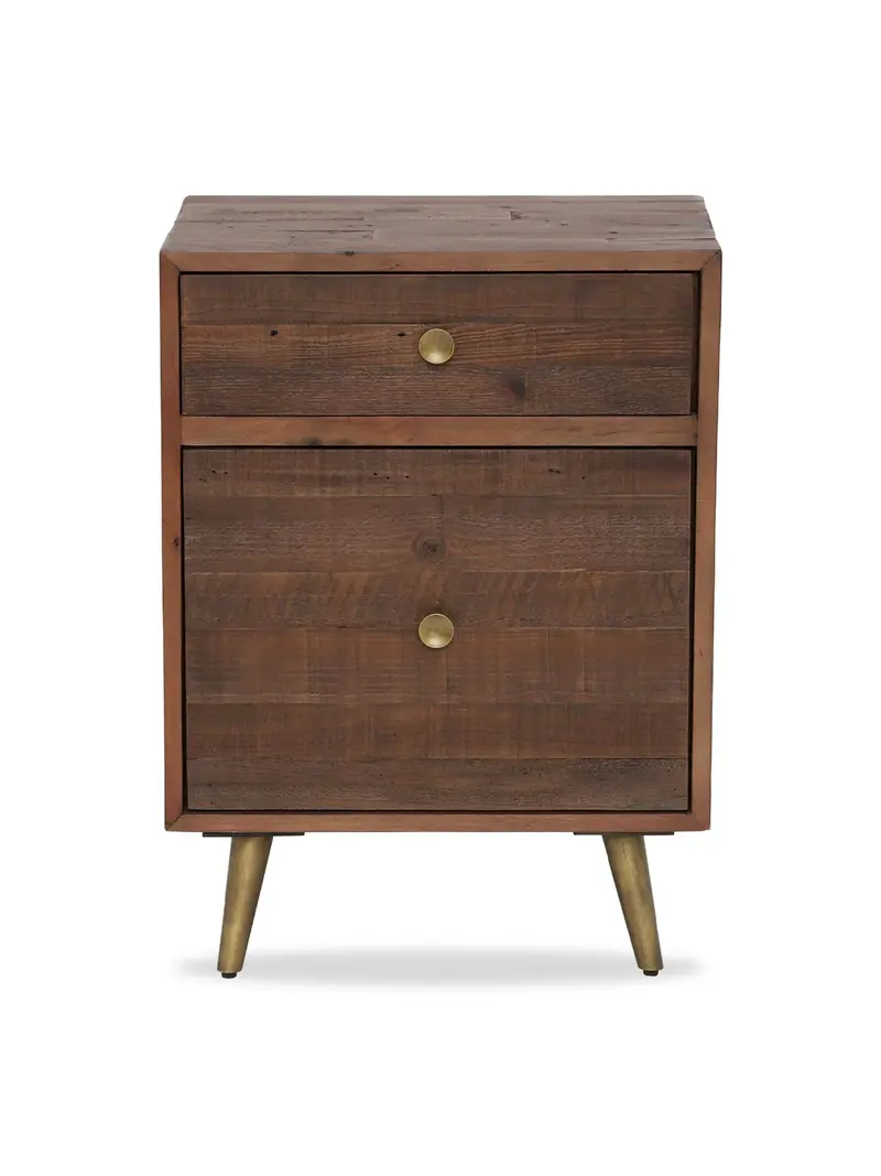 Modi Reclaimed Wood Filing Cabinet 1
