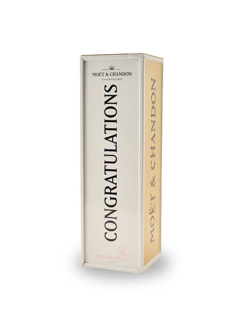 Moët Rosé Nv Congratulations Gift Tin 1