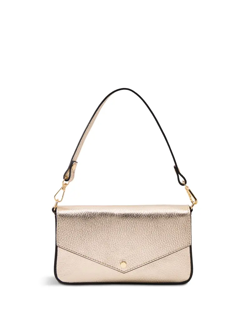 Munro Leather Bag Gold 1