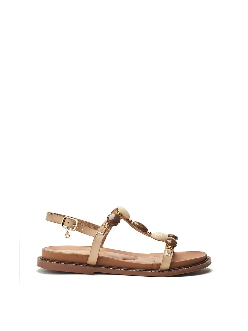 Nicca Flat Sandals White 1