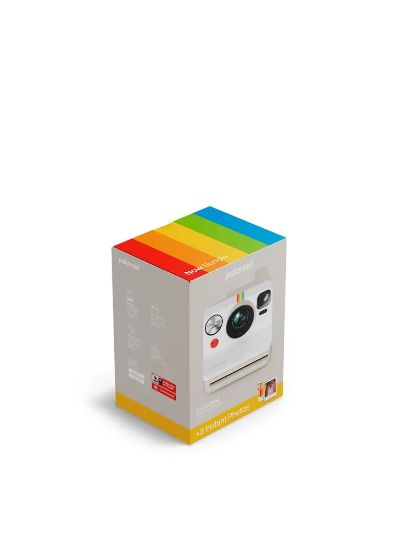 Now Gen 3 Instant Camera Pebble White 1