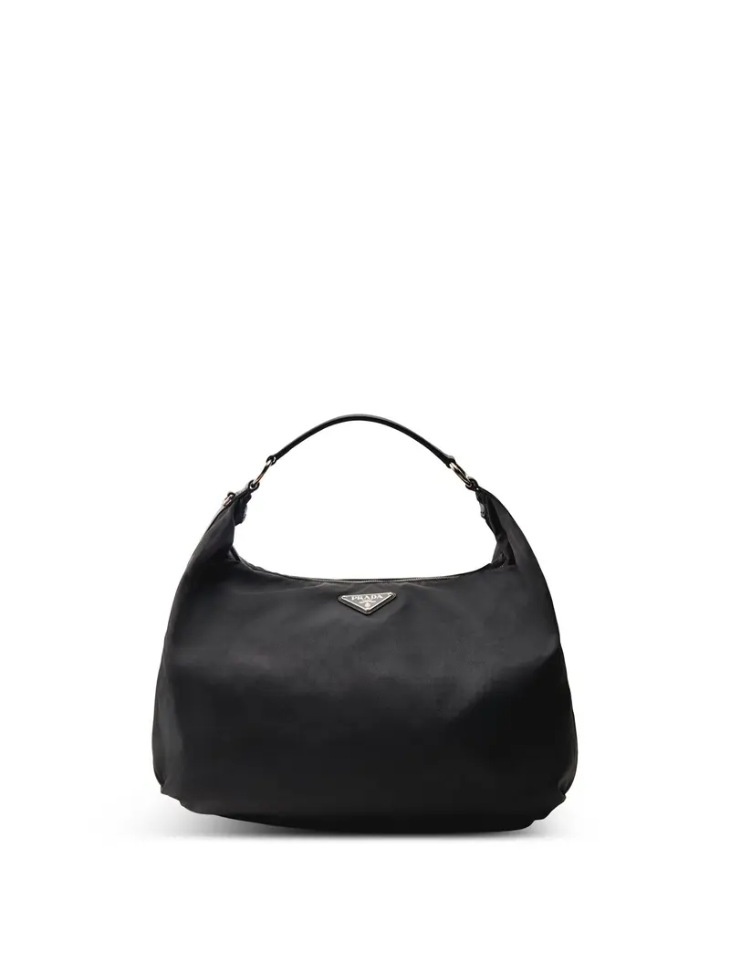 Nylon Convertible Tote Black 1
