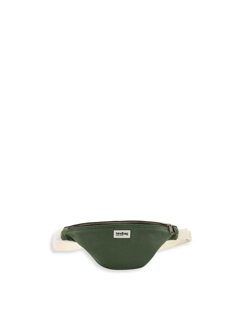 Olivia Canvas Shoulder Bag Olive 1