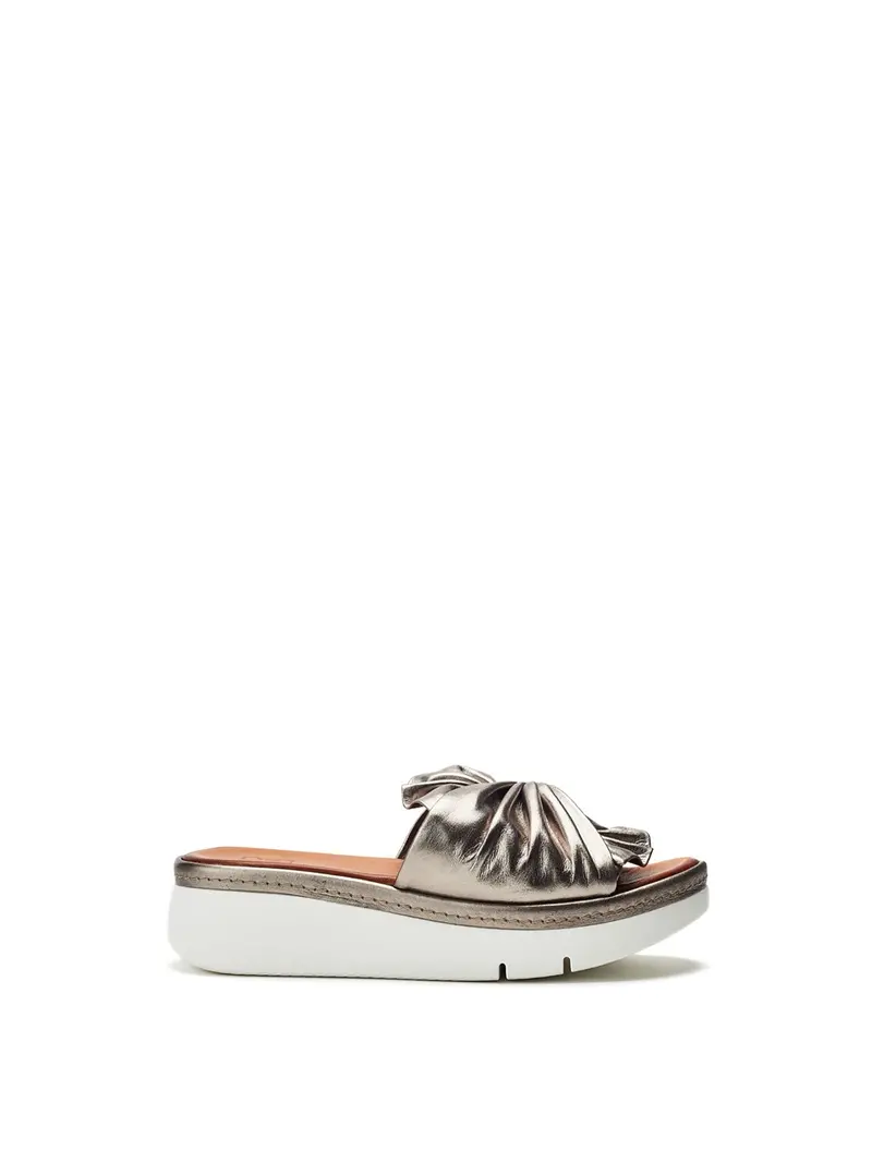 Ollin Leather Sliders Multi 1