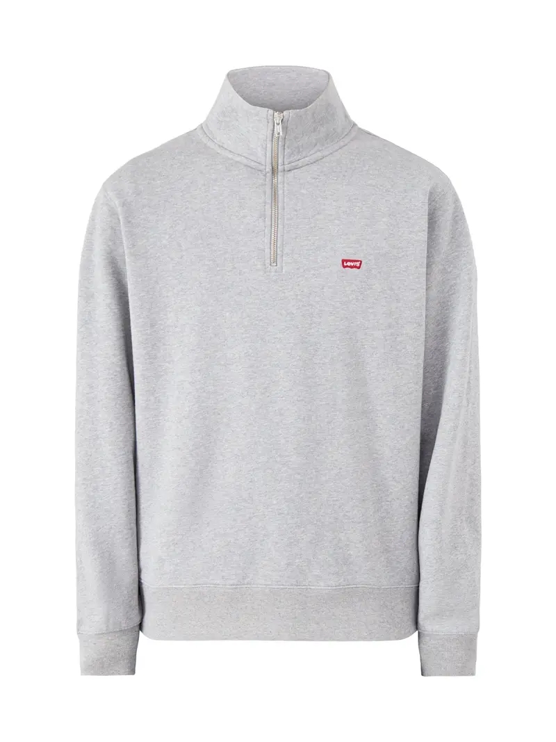 Original 1/4 Zip Sweatshirt Grey 1
