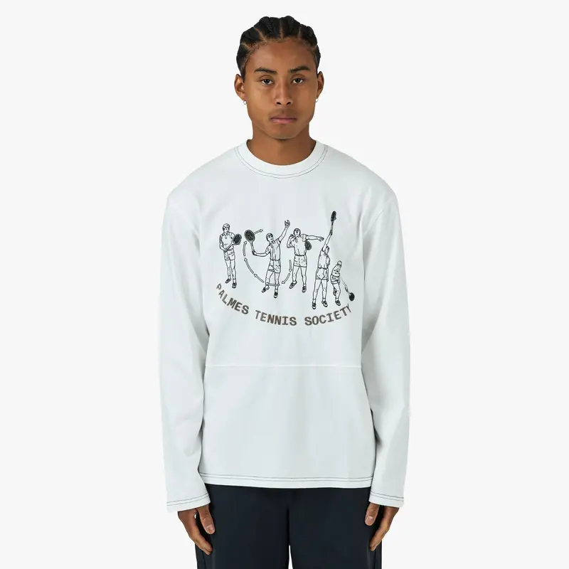 Palmes Practice Tennis Top Off-White 1