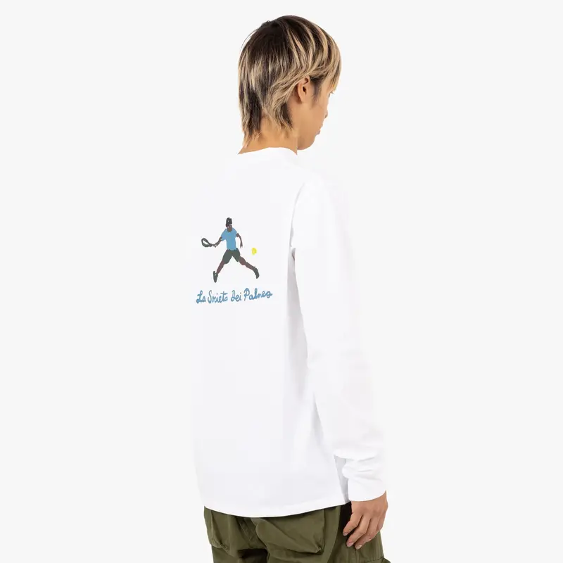 Palmes Society Ls T-Shirt / White 1