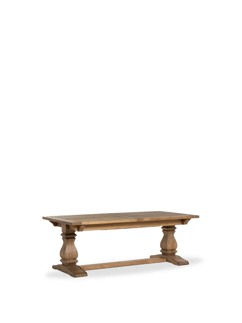 Papillon Extending Dining Table Brown 1